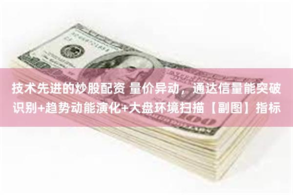 技术先进的炒股配资 量价异动，通达信量能突破识别+趋势动能演化+大盘环境扫描【副图】指标