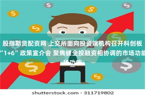 股指期货配资网 上交所面向投资端机构召开科创板“1+6”政策宣介会 聚焦健全投融资相协调的市场功能